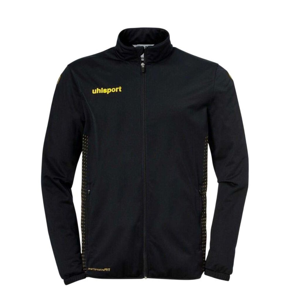 UHL Sport Childrens/Kids Dotted Jacket / Black/Yellow